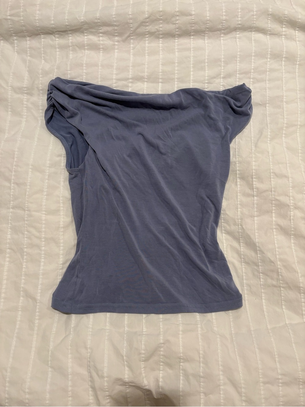 BDG Slate Blue Boatneck Tank Top
